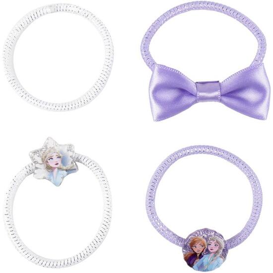 ACCESORIOS PELO ELÁSTICOS 6 PIEZAS FROZEN BLUE image 3