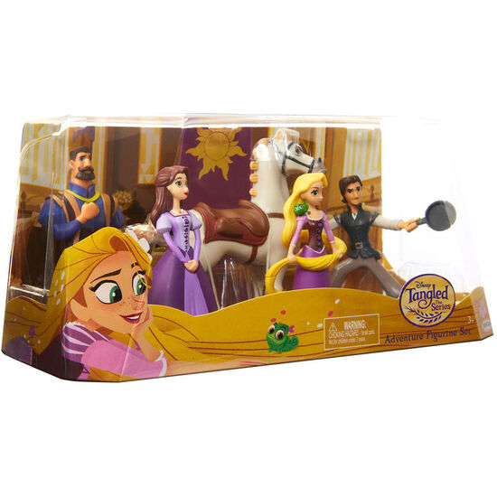 BLISTER SET FIGURAS RAPUNZEL DISNEY image 0