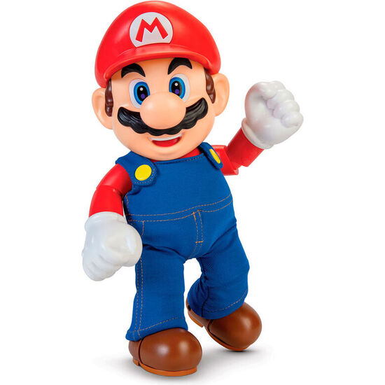 FIGURA INTERACTIVA INGLES ITS A ME MARIO SUPER MARIO NINTENDO 36CM image 2