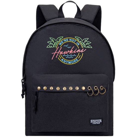 MOCHILA HAWKINS NEON STRANGER THINGS 43CM image 0