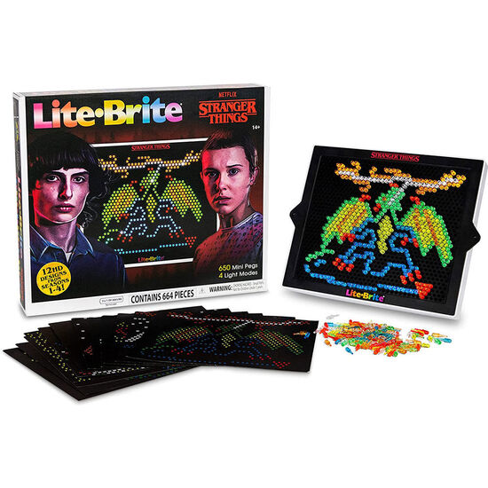 JUEGO LITE BRITE STRANGER THINGS image 0