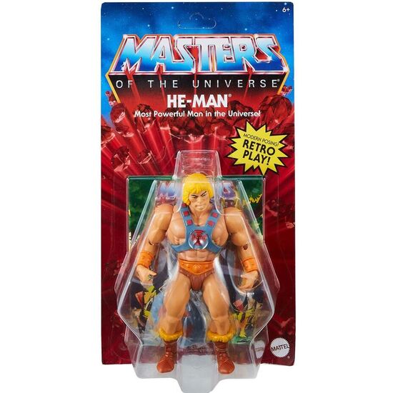 FIGURA HE-MAN MASTERS OF THE UNIVERSE ORIGINS 14CM image 0