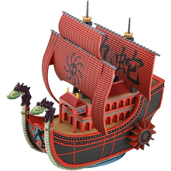 FIGURA MODEL KIT NINE SNAKE KUJA PIRATE SHIP ONE PIECE 15CM image 0