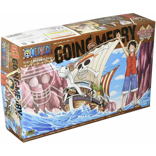MAQUETA MODEL KIT GOING MERRY GRAND SHIP COLLECTION ONE PIECE 15CM image 2