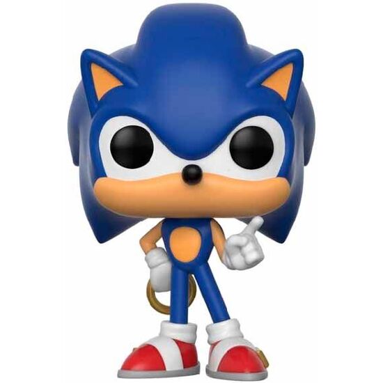 FIGURA POP SONIC WITH RING image 0