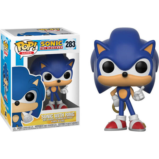 FIGURA POP SONIC WITH RING image 1