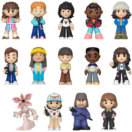 EXPOSITOR 12 FIGURAS MYSTERY MINIS STRANGER THINGS SURTIDO image 1