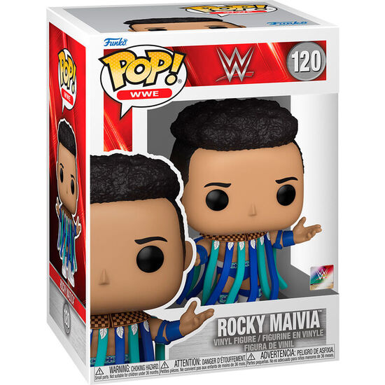 FIGURA WWE ROCKY MAIVIA image 0