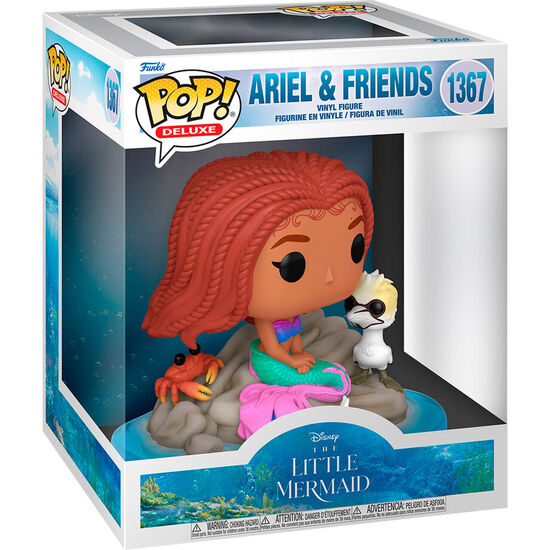 FIGURA POP DELUXE DISNEY LA SIRENITA ARIEL & FRIENDS image 1