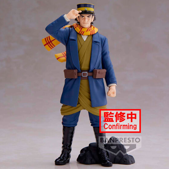 FIGURA SAICHI SUGIMOTO GOLDEN KAMUY 15CM image 0