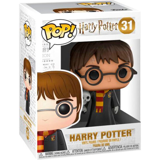 FIGURA POP HARRY POTTER HARRY WITH HEDWIG EXCLUSIVE image 1