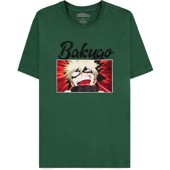 CAMISETA GREEN BAKUGO MY HERO ACADEMIA image 0