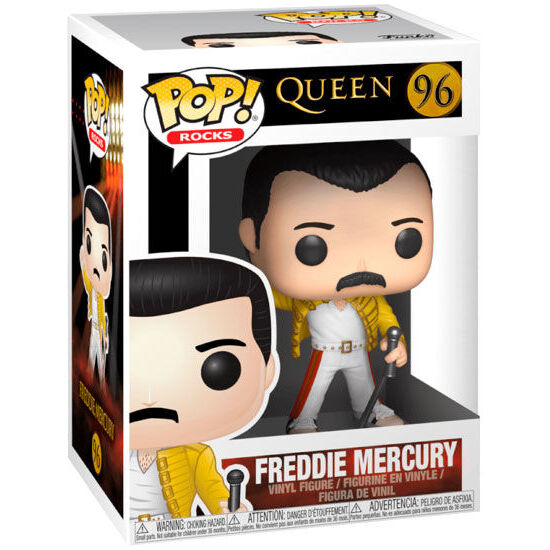 FIGURA POP QUEEN FREDDIE MERCURY WEMBLEY 1986 image 0