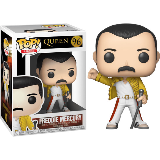 FIGURA POP QUEEN FREDDIE MERCURY WEMBLEY 1986 image 1