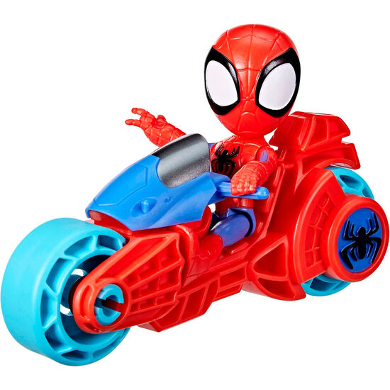 VEHICULO MOTO SPIDEY - SPIDEY AMAZING FRIENDS MARVEL image 1