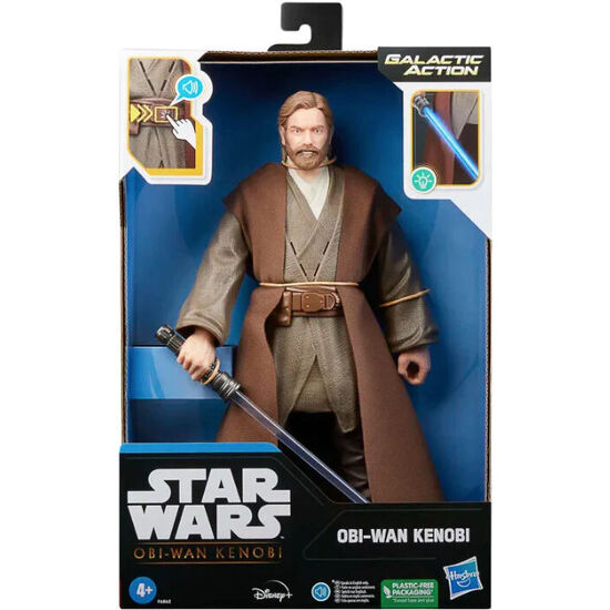 FIGURA OBI-WAN KENOBI - OBI-WAN KENOBI STAR WARS 30CM image 0