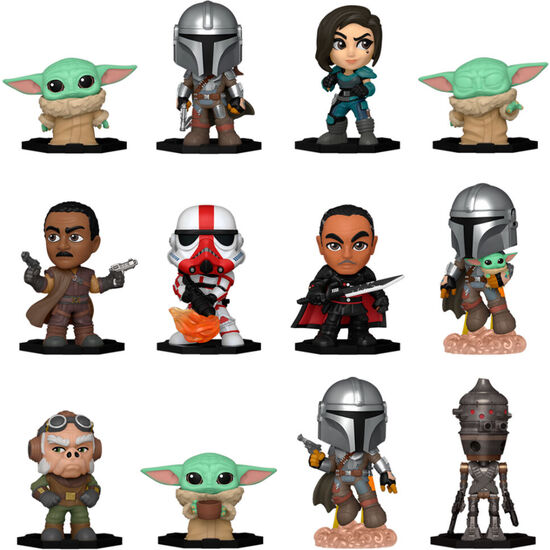 EXPOSITOR 12 FIGURAS MYSTERY MINIS STAR WARS THE MANDALORIAN SURTIDO image 0