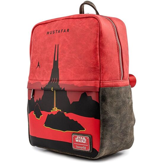 MOCHILA MUSTAFAR STAR WARS LOUNGEFLY 30CM image 1