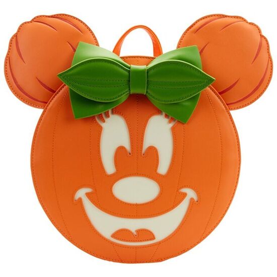 MOCHILA CALABAZA MICKEY DISNEY LOUNGEFLY 20CM image 0