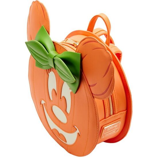 MOCHILA CALABAZA MICKEY DISNEY LOUNGEFLY 20CM image 1