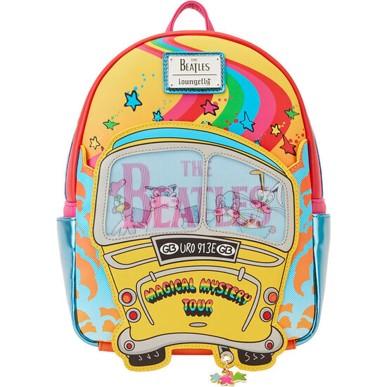 MOCHILA AUTOBUS MAGICAL THE BEATLES LOUNGEFLY 26CM image 0