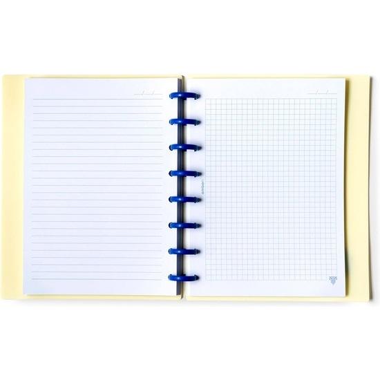CUADERNO ECOSMART 100 HOJAS INTERCAMBIABLES A5 POLIPROPILENO LILA image 1