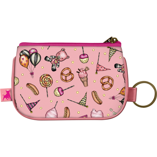 MONEDERO LLAVERO CON CREMALLERA GORJUSS™ FAIRGROUND "CAROUSEL" image 1