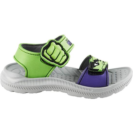 SANDALIAS PLAYA ESTAMPADO AVENGERS SPIDERMAN GREEN image 0