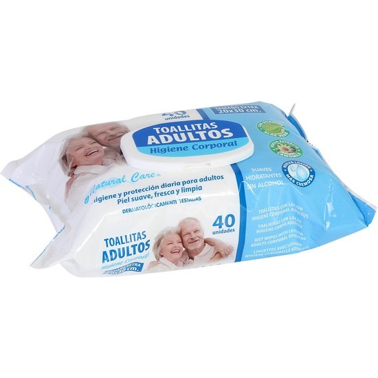 40 UNITS ADULT WET WIPES 20X30 CM image 0