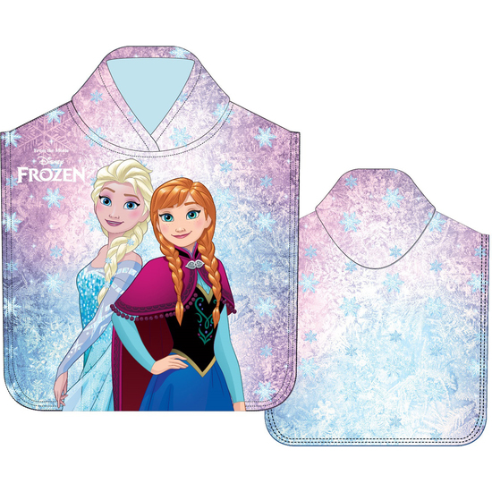 PONCHO DE ALGODÓN FROZEN "BELIEVE" image 1