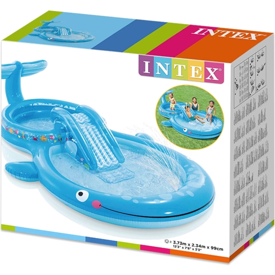 CENTRO JUEGOS ACUÁTICOS BALLENA INTEX 373X234X99 CM image 1