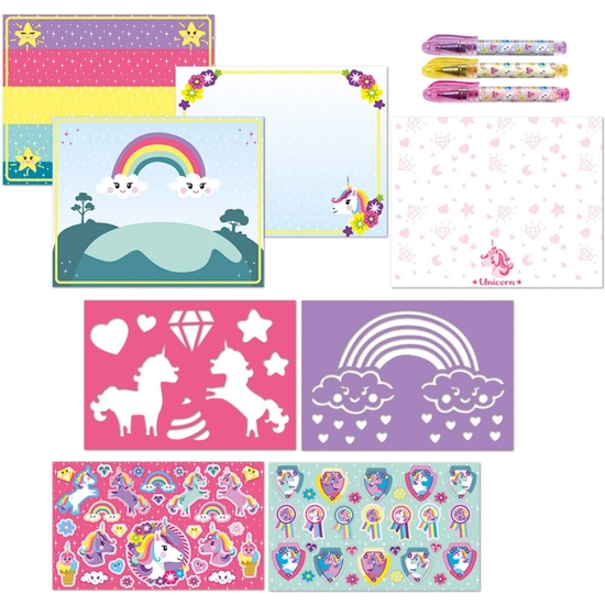 LIBRO UNICORNIO ACTIVIDADES CON 30 PIEZAS image 1