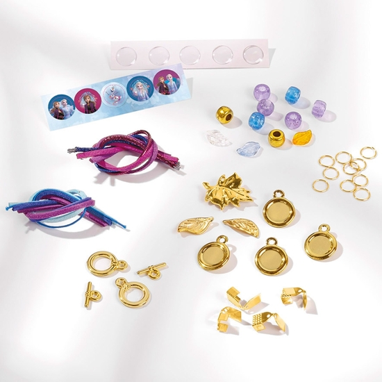 FROZEN SET CREATIVO 2 EN 1: TARJETAS POSTALES Y PULSERAS image 1