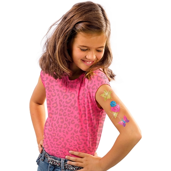 SES CREATIVE FASHION FABRICA TATUAJES CON GLITTER image 3