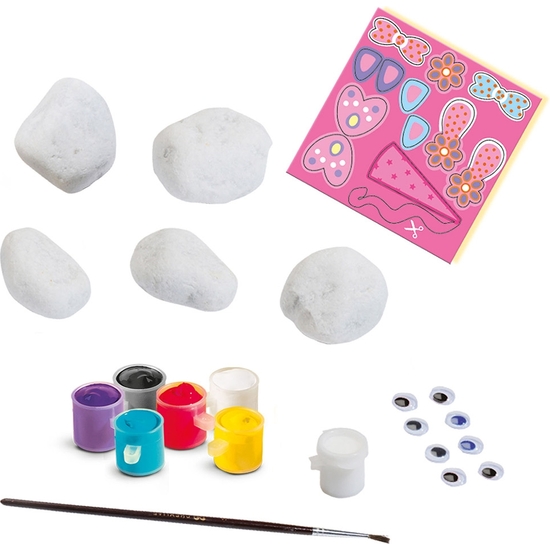 SES CREATIVE JUEGO DECORAR PIEDRAS image 1