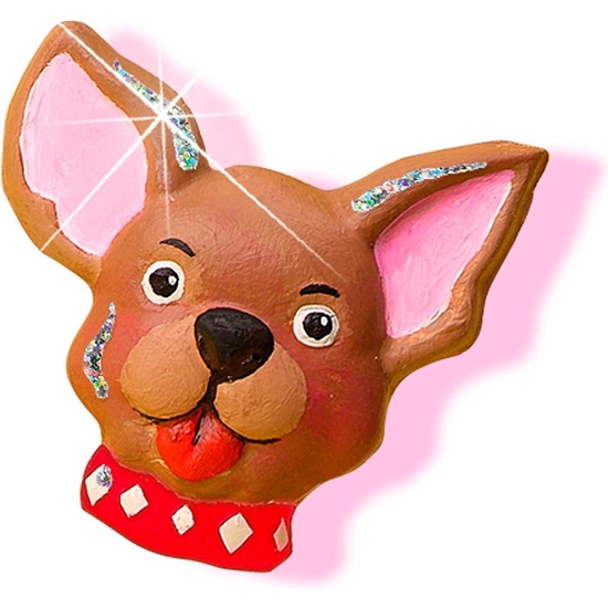 SES CREATIVE JUEGO MOLDEAR Y PINTAR PERROS Y GATOS CON GLITTER image 3