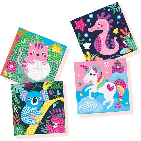 SES CREATIVE PINTA CON DIAMANTES ANIMALES image 4