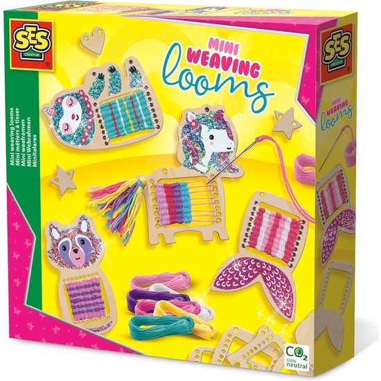 SES CREATIVE MINI TELARES ANIMALES image 0