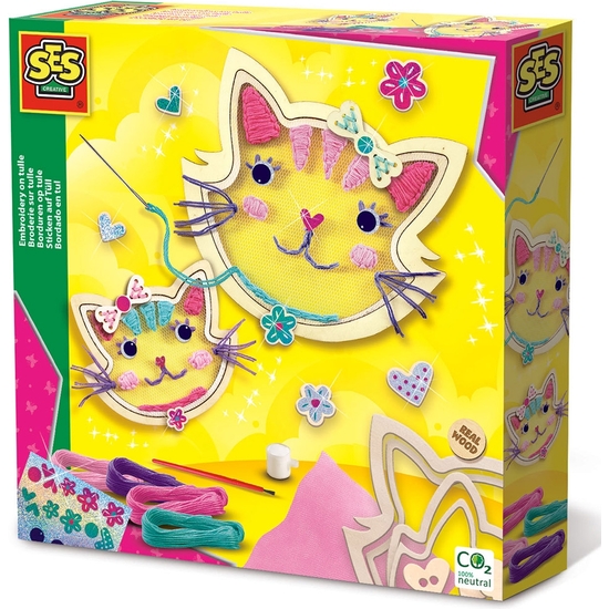 SES CREATIVE JUEGO BORDAR EN TUL image 0