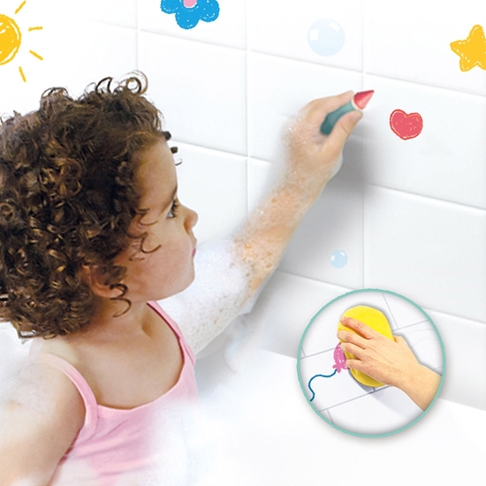 SES TINY TALENTS ESTUCHE CON 8 CERAS PARA EL BAÑO image 4