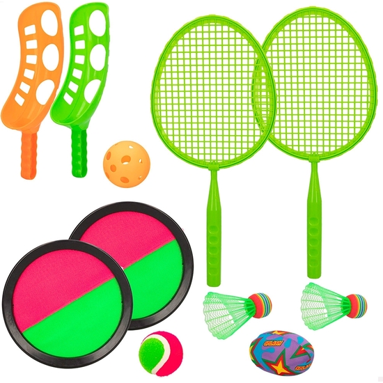 BOLSA 3 JUEGOS MULTISPORT AIRE LIBRE 11 PIEZAS 43X7X24 CM image 1
