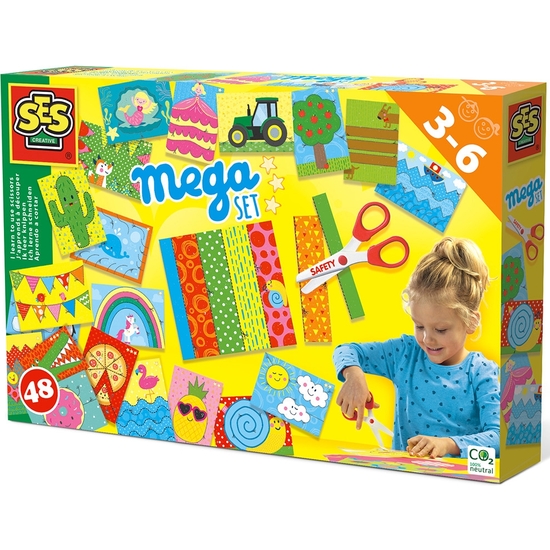 SES HOBBY MEGA SET APRENDO A USAR LAS TIJERAS image 0