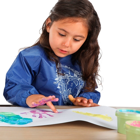 SES MANUALIDADES PINTURA DE DEDOS ECO 4 COLORES image 1