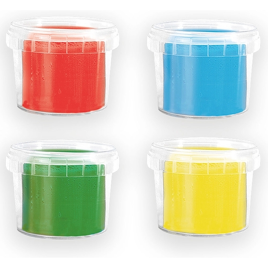 SES PASTA BLANDA VEGAN PACK 4 BOTES COLORES NATURE 90 GR. image 1