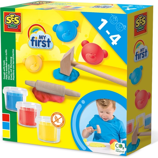 SES MY FIRST SET PASTA BLANDA CON HERRAMIENTAS image 0