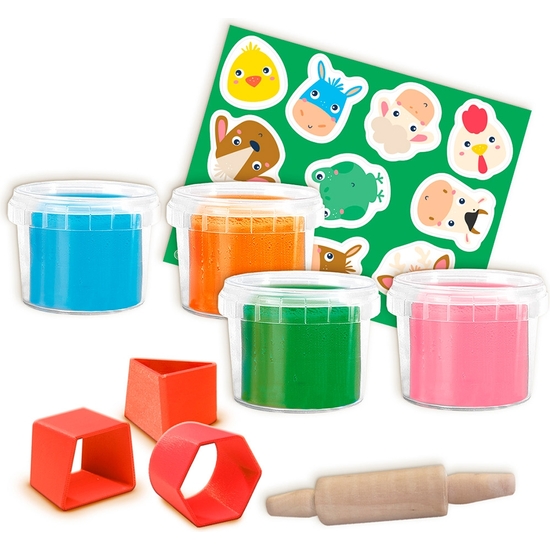 SES MY FIRST SET PASTA BLANDA APILABLE CON ANIMALES image 1