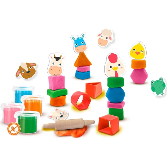 SES MY FIRST SET PASTA BLANDA APILABLE CON ANIMALES image 2