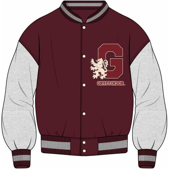 SUDADERA CON CREMALLERA COTTON BRUSHED HARRY POTTER GRYFFINDOR image 0