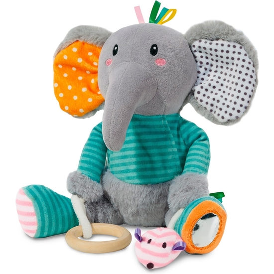 SES TINY TALENTS PELUCHE SENSORIAL ELEFANTE image 1