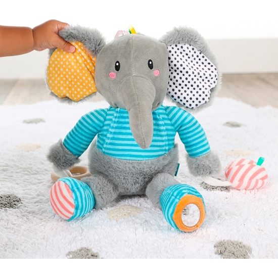 SES TINY TALENTS PELUCHE SENSORIAL ELEFANTE image 4